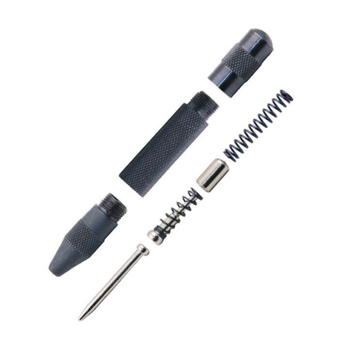 5-inch-automatic-center-pin-punch-spring-loaded-marking-starting-holes-tool-high-speed-steel-automatic-centre-punch-dot-punch