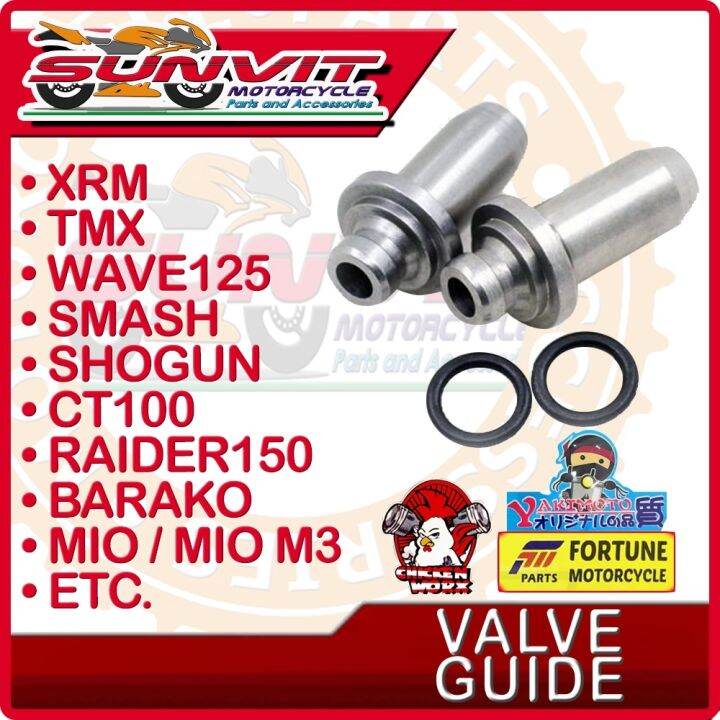 In stock MOTORCYCLE YAKIMOTO VALVE GUIDE XRM TMX WAVE125 SMASH SHOGUN