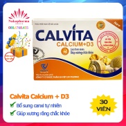 Calvita Calcium + D3 Giúp bổ sung vitamin D3 và canxi tự nhiên