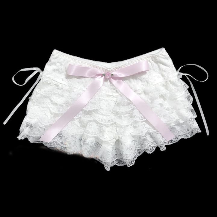 multilayer-lace-shorts-women-ribbons-flower-ruffles-elastic-waist-cute-cake-shorts-lolita-shorts-for-sweet-girls-kawaii-clothes