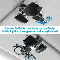 Car Glasses Frame Glasses Storage Clip Car Interior Storage Sunglasses Car Accessories Frame N1F3