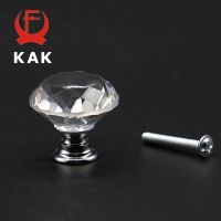 【CW】 KAK 5pcs/lot 20-40mm Design Glass Knobs Cupboard Drawer Pull Cabinet Wardrobe Handles Hardware