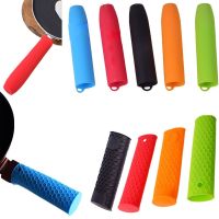 Non-slip Kitchen Tool Cookware Parts Saucepan Holder Sleeve Pot Handle Cover Silicone Pot Pan Handle Sleeve Other Specialty Kitchen Tools