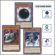 YCDcardgame Thẻ bài yugioh chính hãng set 3 tà thần Wicked -Rare