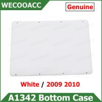 Genuine White Laptop Lower Base Case For Macbook 13" A1342 Bottom Case Cover Replacement 2009 2010 Years