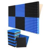 12 Pack Self-Adhesive Sound Proof Foam Panels,2Inchx12inchx12inch Pyramid Design Acoustic Foam Panels For Home Offices