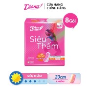 Combo 8 Băng vệ sinh Diana siêu thấm không cánh gói 08 miếng