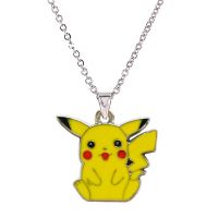 New Japan Cartoon Animals Pendant Necklace For Little Girls Metal Silver Color Chain Enamel Children 39;s Necklaces amp; Pendants 1013