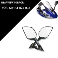 Motorcycle Mirror Black Moto Rearview Side Mirror For Yamaha YZF R3 yzf R25 R6 R15 FOR YAMAHA YZF-R25 YZF-R3 YZF-R15 r25 r3 r5