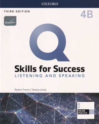 Bundanjai (หนังสือคู่มือเรียนสอบ) Q Skills for Success 3rd ED 4 Listening and Speaking Student Book B iQ Online Practice (P)