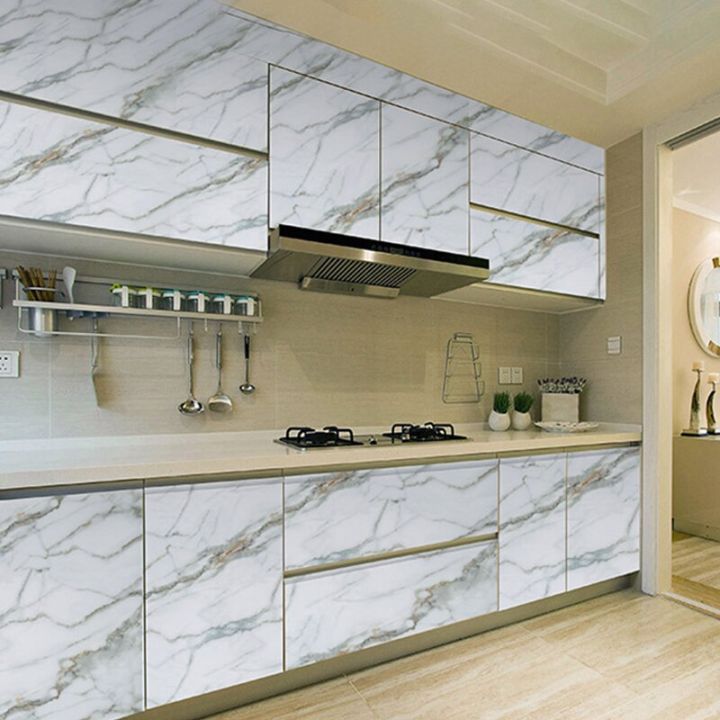 wallpaper-pvc-กันน้ำกาวในตัวกระดาษผนังหินอ่อนสำหรับห้องครัวที่ทันสมัยที่ตกแต่งผนังห้องน้ำสติ๊กเกอร์ติดผนัง