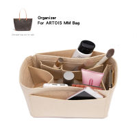 ใส่ออแกไนเซอร์สำหรับ Goyad ARTOIS MM PM Bag,Womens Luxury Handbag Tote Travel Inner Purse,Cosmetic Liner Bags Shaper