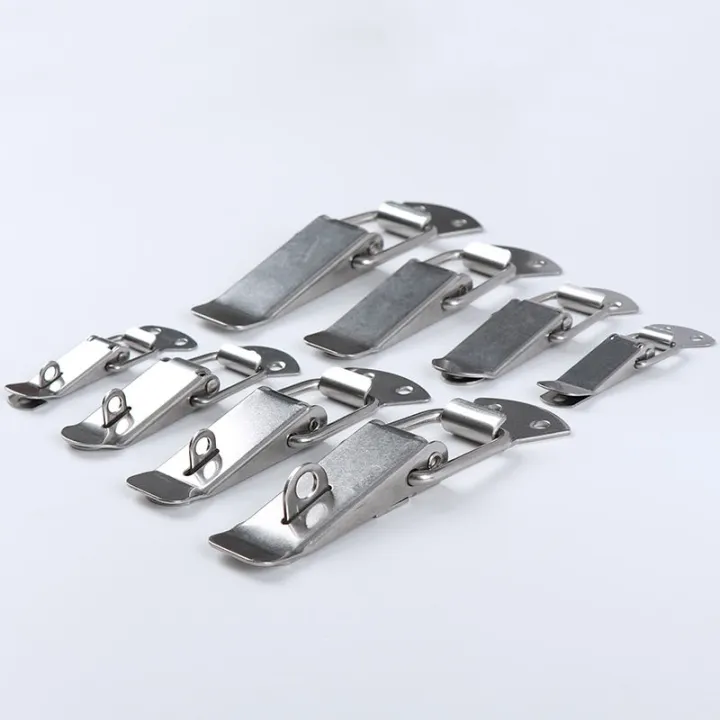 Stainless Steel Spring Duck Mouth Hasp Tool Box Lock Take-Out Trunk ...