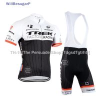 ❡▬✿ [WillBesugarP] Professional Cycling Shirt Summer Clothing 2023 Teams Shorts Men TREK Mens Outfit Set Jersey Suit Clothes Man Pants Gel Bike [NEW]