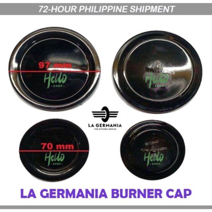 tool Spot) La Germania gas stove Burner Cap Black Original Llmited