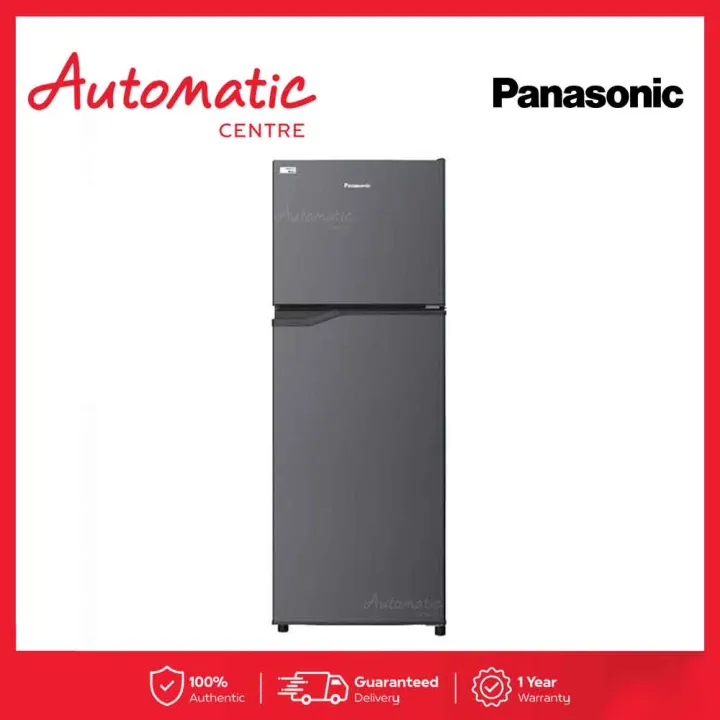 Panasonic NR BQ261VB 9.4 cu.ft Two Door Manual Refrigerator Defrost