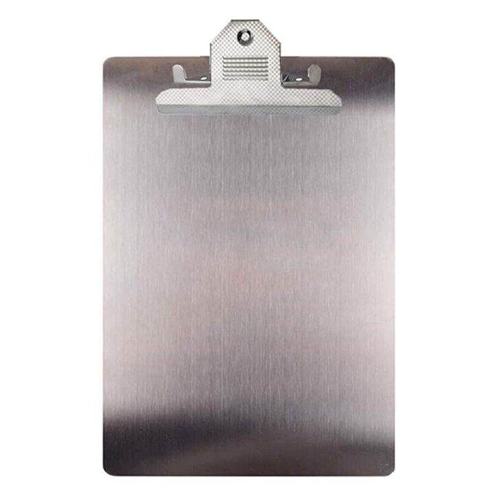 file-folder-metal-clipboard-a4-stainless-steel-clip-board-organizer-binder-board-menu-splint-for-office-school-teach