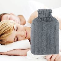 2000ML Knitted Cover Hot Water Bottle Anti-scald Hot-water Bag Hand Warmer