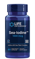 Life Extension Sea-Iodine™ 1000 mcg / 60 Vegetarian Capsules