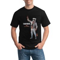 Birthday Present Dj Marshmello Fortnite Game Breathable Cotton Printed Tshirts