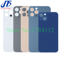 10Pcs With Wide Big Big camera hole Glass Cover Replacement For iPhone 13 Pro Max Rear Housing Door Repair Parts