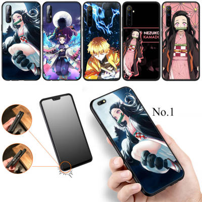 6FFA Anime Demon Slayer Nezuko Tanjiro อ่อนนุ่ม High Quality ซิลิโคน TPU Phone เคสโทรศัพท์ ปก หรับ Realme XT X2 A5 2 3 5 5S 5i 6 6i 7 7i 8 8S 8i 9 9i Pro Plus X Lite