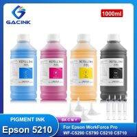 หมึกสี5210 1000มล. สำหรับ Epson Workforce WF-C5290 C5790 C5210 C5710หมึกกันน้ำ T9441 T9451 T9461หมึกสี T9481