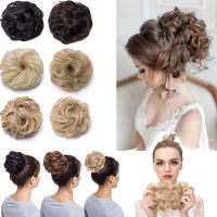 ผมหยิกธรรมชาติ ยุ่งยุ่ง Hairpieces Scrunchie / วิกผมหนาพิเศษ การต่อผม / ผู้หญิง ความหงิก ยางยืดที่มองไม่เห็น ยางรัดผม / สำหรับผู้หญิง สง่างาม ทุกวัน ที่มัดผมหางม้า / เด็กผู้หญิง เครื่องประดับผมอินเทรนด์