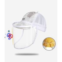 ✨READY STOCK and Free Gift ✨ Baby hat kids face shield removable cap prevention of baby face shield with free gift anti-splash baby face shield