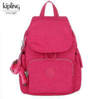 Kipling กระเป๋าเป้นักเรียนของผู้หญิง,กระเป๋าเดินทางลำลองขนาดกลางทำจาก PU ด้านในสำหรับคุณแม่