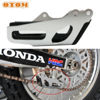 OTOM Motorcycle Chain Guide Guard Dirt Pit Bike Motocross Parts Aluminum Alloy Chain Guides And Inner Glue For HONDA CRF 250 450