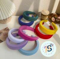 PS.promptsong [PS-พร้อมส่ง] ที่คาดผมเกาหลี คามผม จัมโบ้ Y2K  รุ่นสุดฮิตหลากหลายสี หน้ากว้าง 4 cm. ฟองน้ำนุ่ม สีสดไม่ลอกง่าย รับประกันเรื่องคุณภาพ