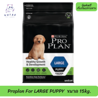 ?? ล็อตใหม่ ส่งฟรี!! ? Proplan For LARGE PUPPY โปรแพลน(ลูกสุนัขพันธุ์ใหญ่)15กก. ?บริการเก็บเงินปลายทาง