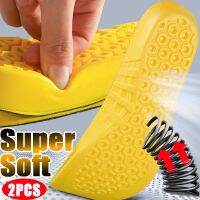 EVA &amp; Latex Shock Absorption Sport Insoles Soft Insole Foot Support Shoe Pads Deodorant Orthopedic Feet Care Insert Sole Cushion Shoes Accessories