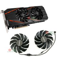 GIGABYTE Gigabyte GTX1060 1070 RX580 P106 570-100 T129215SU พัดลมการ์ดจอ (ต้นฉบับและของแท้) รับประกัน3ปี