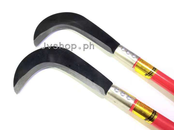 Sickle Long Handle Gardening Grass Trimmer Karet Tools Lazada PH
