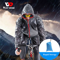 WEST BIKING Bike Raincoat Bicicleta Cycling Jersey Waterproof Sport Wielerkleding Jacket Women Mens Bike MTB Bicycle Rain Coat