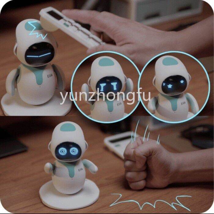 BIG SALE 9.9 preorder eilik robot emo toy robot cute intelligent