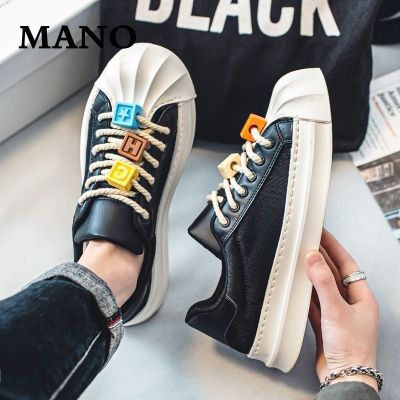 ❡  MANO mens shoes new joker summer sports leisure trend of thin section breathable small end of the original thick canvas shoes