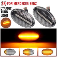 1Pair For Smart 450 452 Mercedes-Benz W168 W639 W447 Citan 415 Dynamic LED Turn Signal Lights Side Marker Lamp High Quality