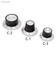 Potentiometer knob dial dial aluminium knob digital knob 37MMX 15MM high 6.0MM inner diameter