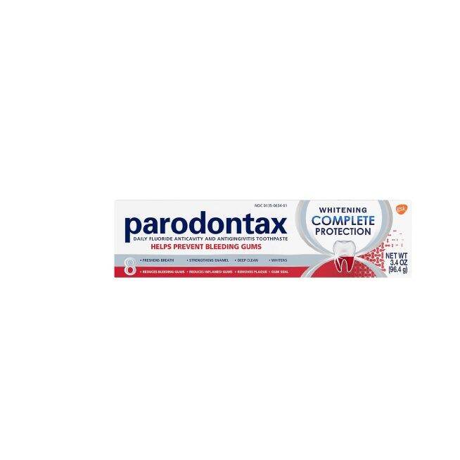 Parodontax Complete Protection Whitening Toothpaste Anti Cavity Gum ...