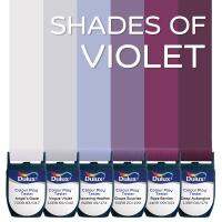 สีขนาดทดลอง Dulux Colour Play™ Tester - SHADES OF VIOLET (6 ชิ้น)