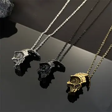 Cheap on sale skull necklace