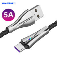 5A USB Mikro Jenis C Kabel Wayar untuk Xiaomi Samsung Efon Mudah Alih Cepat Mengecas USB C Kabel Jenis C Pengecas Kabel Kabel Data