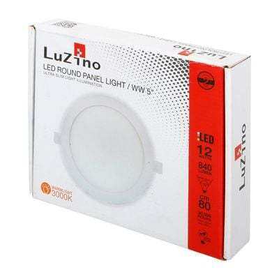 ถูกชัวร์-โคมดาวน์ไลท์หน้ากลม-5-นิ้ว-led-12-วัตต์-warm-white-luzino-รุ่น-pn-jyx0101-12w-ww-สีขาว-ส่งด่วนทุกวัน