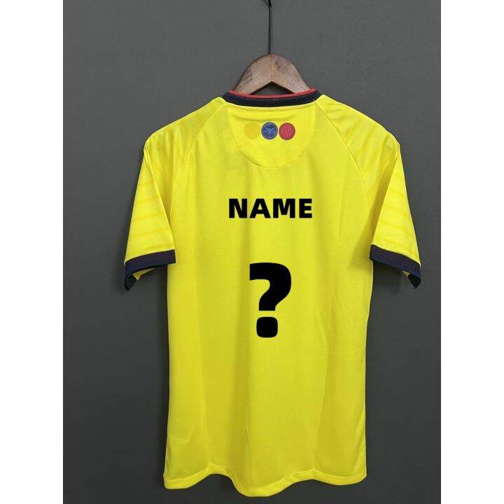 เสื้อกีฬาแขนสั้น-ลายทีมชาติฟุตบอล-ecuador-2023-24-ชุดเหย้า-สีเหลือง