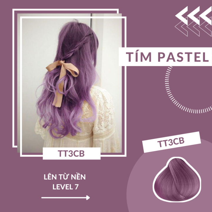 Thuốc nhuộm tóc TÍM PASTEL đang trở thành xu hướng thời trang mới, hãy xem hình ảnh này để tìm cảm hứng cho một mái tóc mới màu sắc và đầy phong cách!