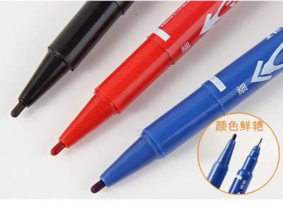 ถูกจริต (1 Pcs) ปากกา Permanent สำหรับเขียนซองไปรษณีย์พลาสติก (กันน้ำ) สูตรน้ำมัน เขียนได้ทุกพื้นผิว มี 3 สี ติดทนนาน