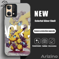 เคส Reno7 4G Reno8 4G F21 PRO 4G F21 PRO Mecha สุดเจ๋งลายนักรบเคสโทรศัพท์มือถือรูปการ์ตูนสีสันสดใส